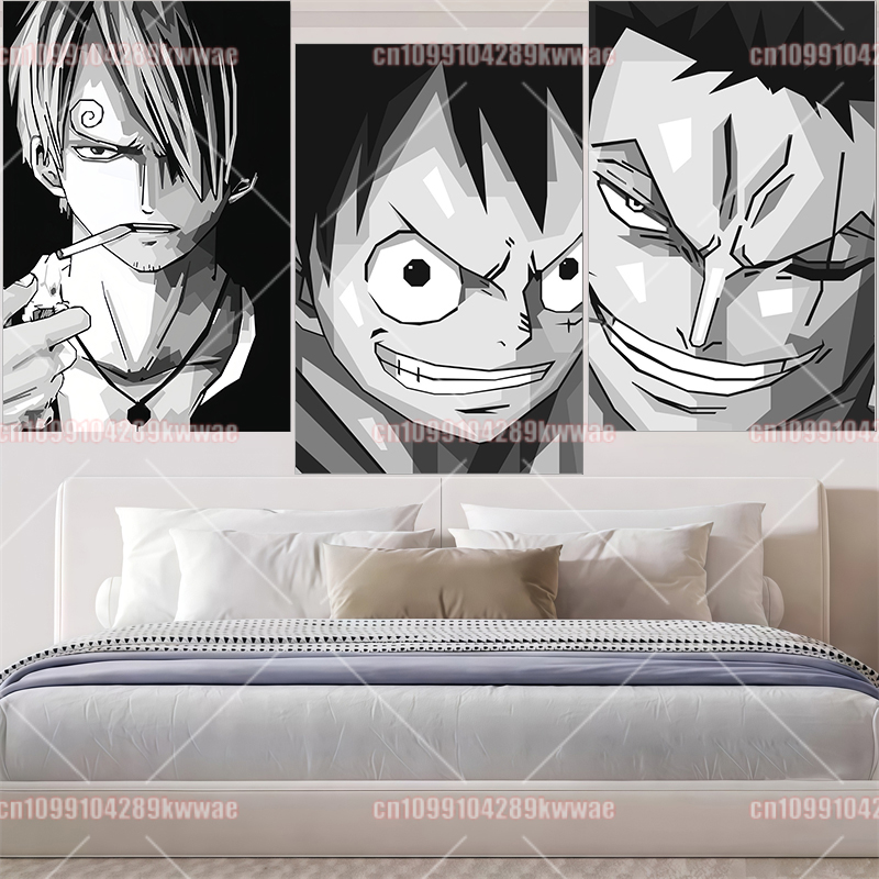 Canvas Painting - Classic One Piece Anime Cartoon Character