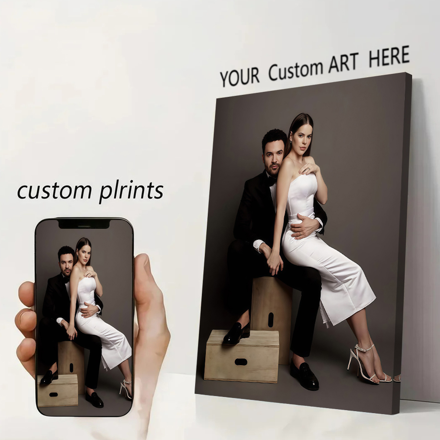 Canvas Painting - Custom Print Canvas Poster Anime Game
