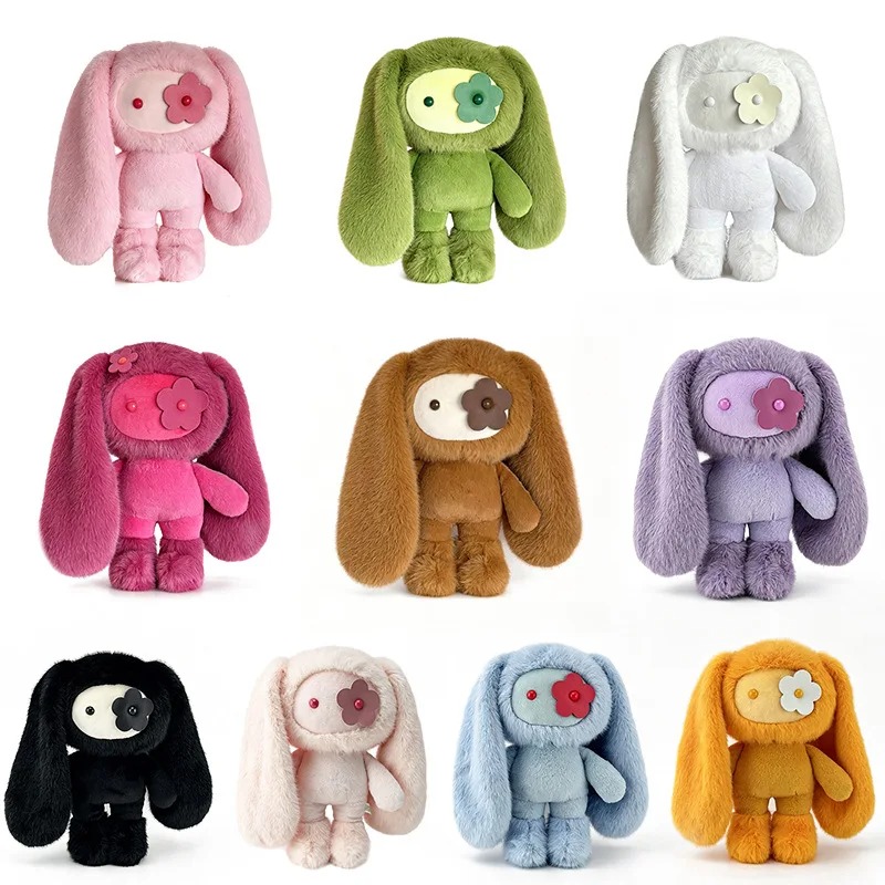 Home Decor Unique Items - 30cm Cute Juju Rabbit Plush Flower