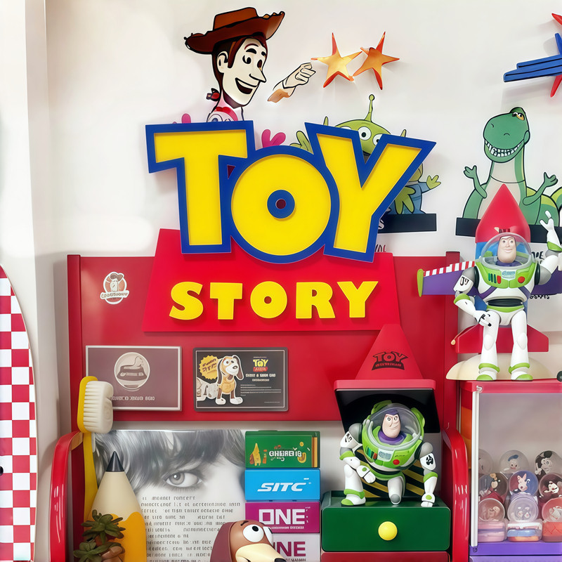 Home Decor Online - TOY STORY 3DLogo Signboard Cartoon Character