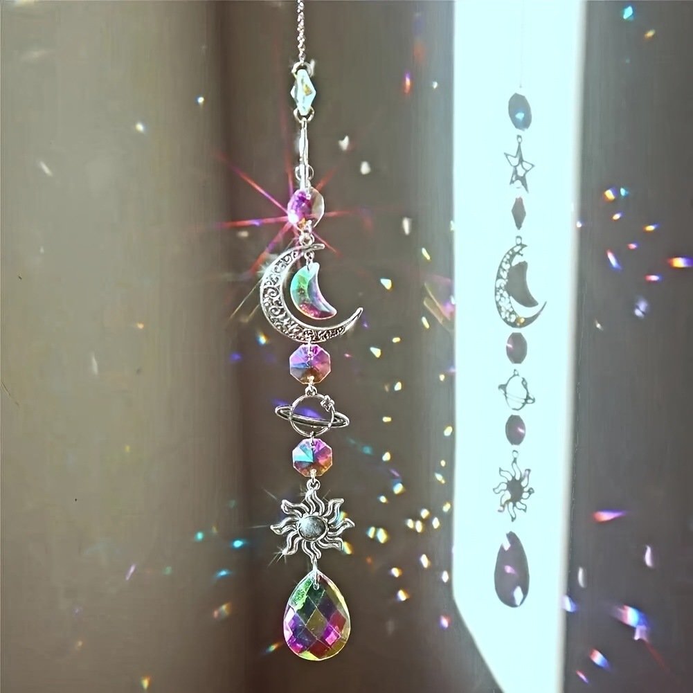 Crystal Sun Catcher - Crystal Sun Reach Sun Catcher Cherry