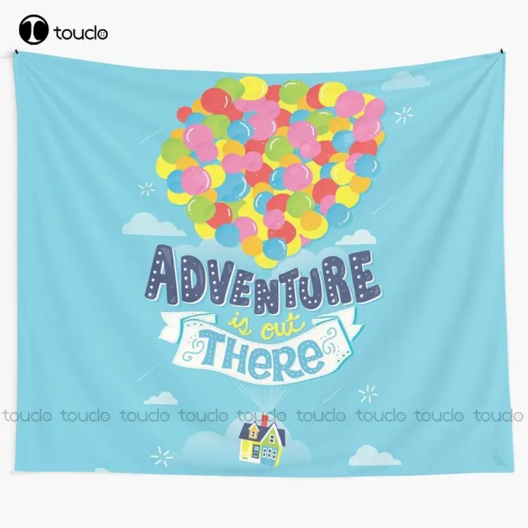 Home Decor Website - Adventure Is Out There Tapestry Tapestry