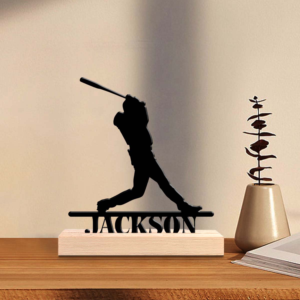 Home Decor Halloween - 1pc Desktop Metal Ornaments Custom Content