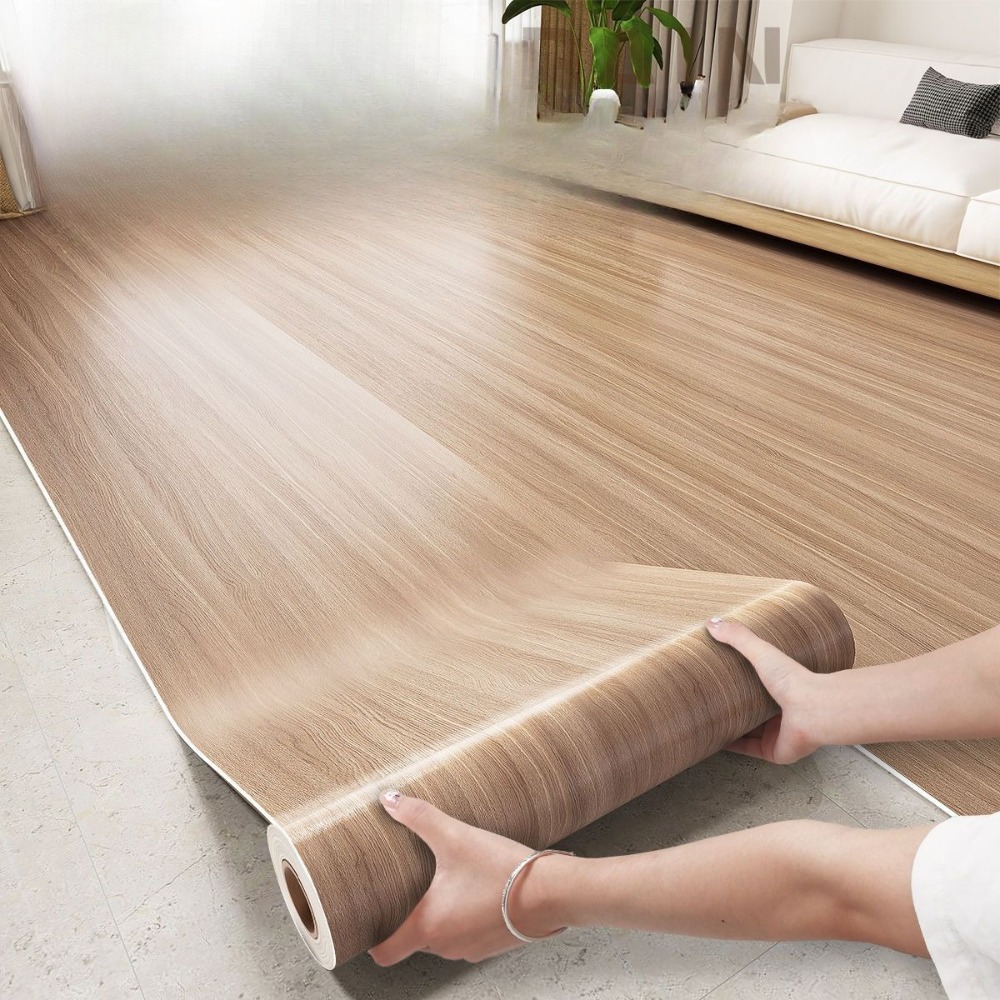 Home Decor Sticker - Thickened 3D Self-adhesive Wood Grain Wall