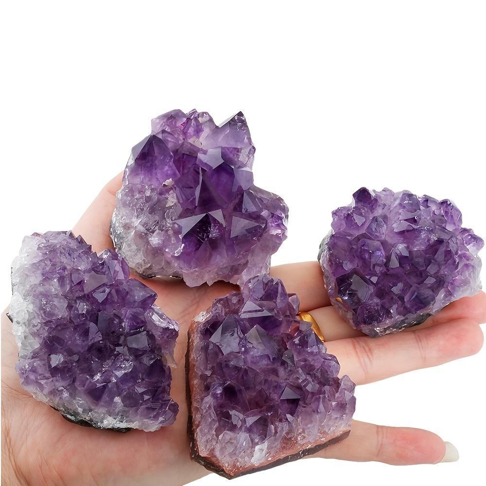 2Pcs Natural Amethyst Stones 6 - Home Decor Diy Ideas review and price