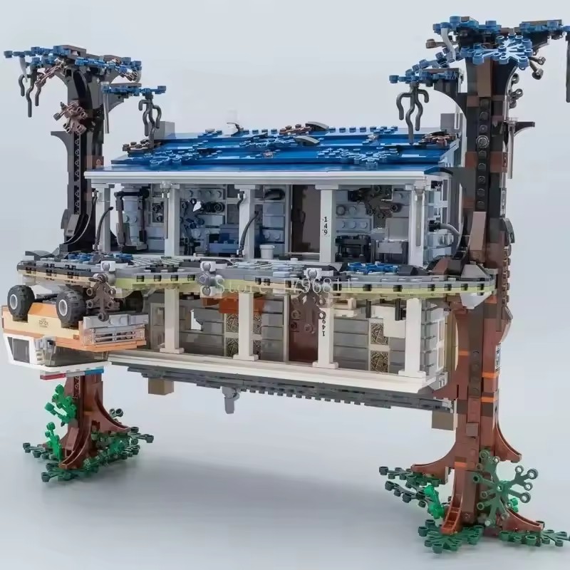 New MOC Upside Down House Stre - Home Decor Disney review and price