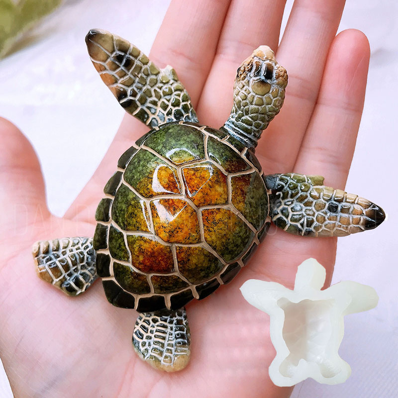 3D Sea Turtle Epoxy Resin Mold - Home Decor Diy Ideas review and price