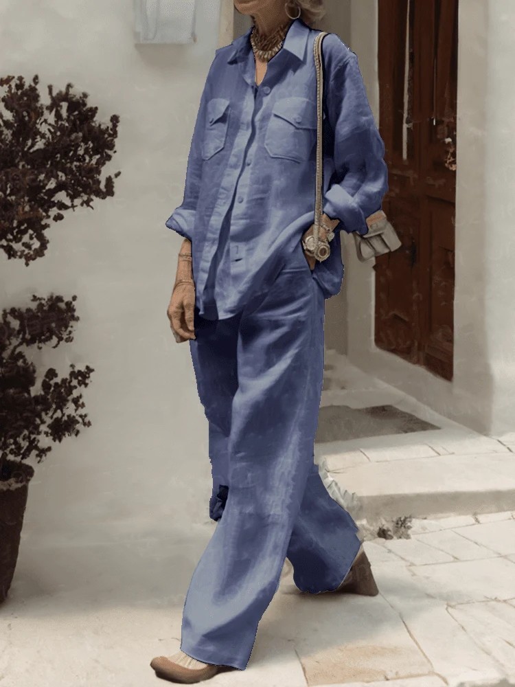 Fashion Solid Cotton Linen Shi - Home Decor Zara review and price