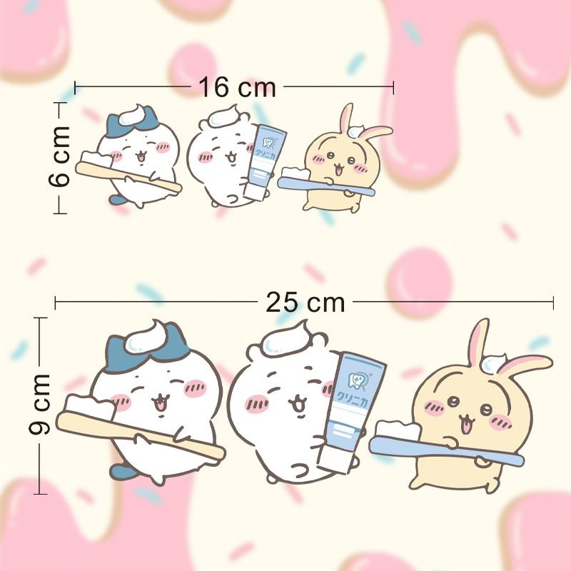 Hot Chiikawa Mirror Stickers S - Vanity Home Decor review and price