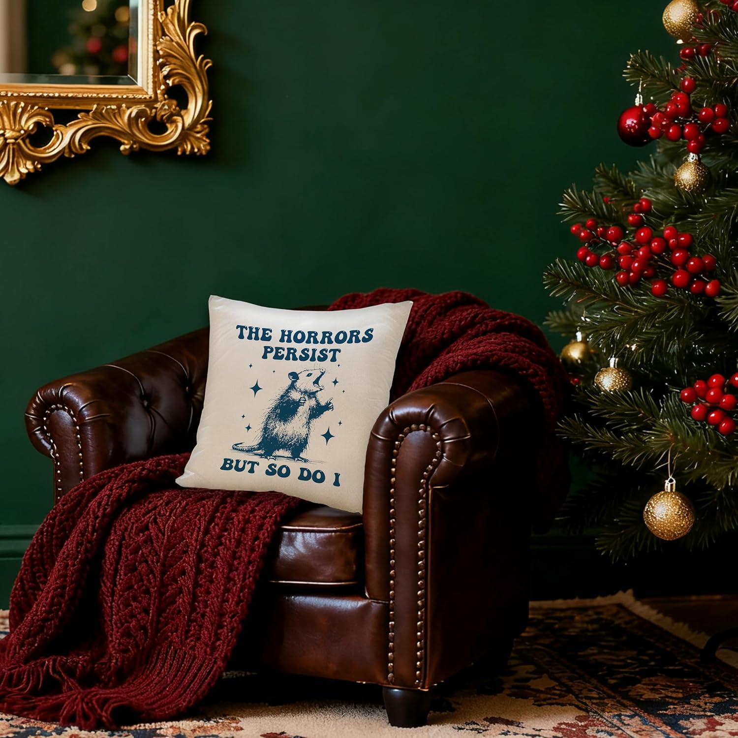 Opossum Pillowcase, The Horror - Home Decor Quotes Ideas review and price