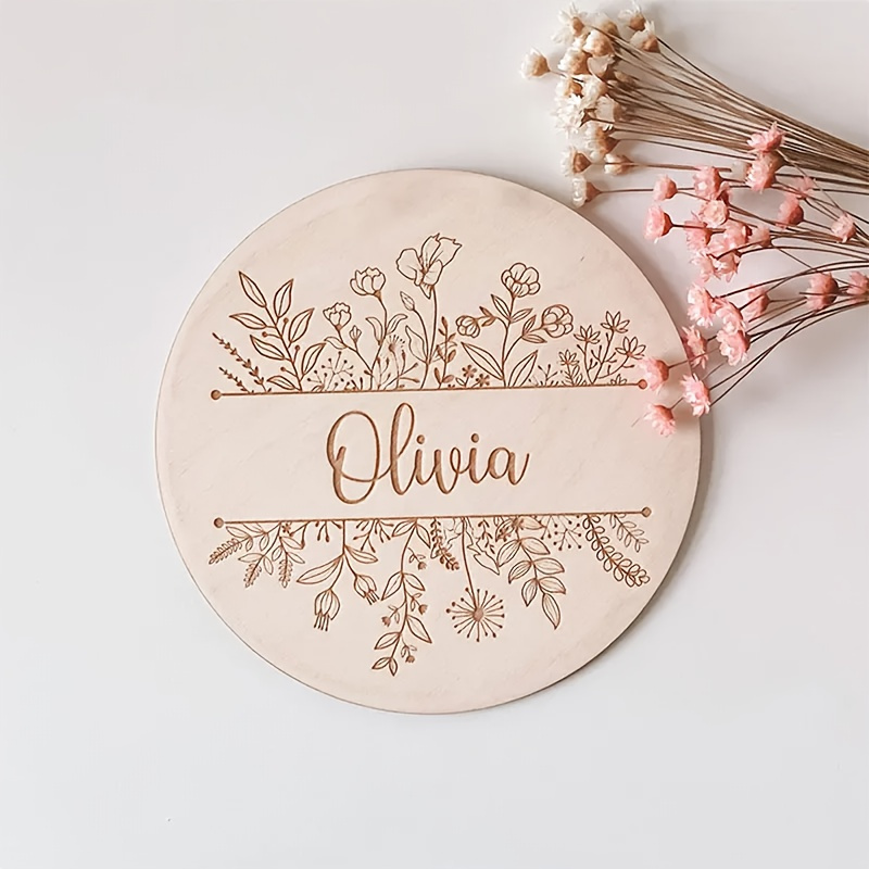 Personalized Floral Engraved N - Home Decor Halloween review and price