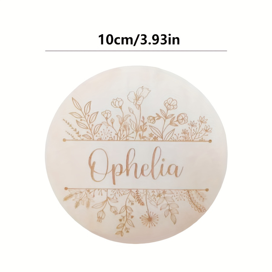 Personalized Floral Engraved N - Home Decor Halloween review and price