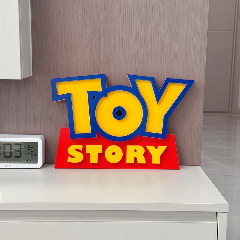 TOY STORY 3DLogo Signboard Car - Home Decor Online review and price