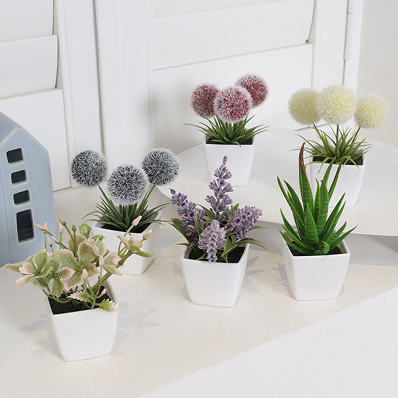 1SET (6PC) Mini Artificial Pla - Home Decor Store review and price