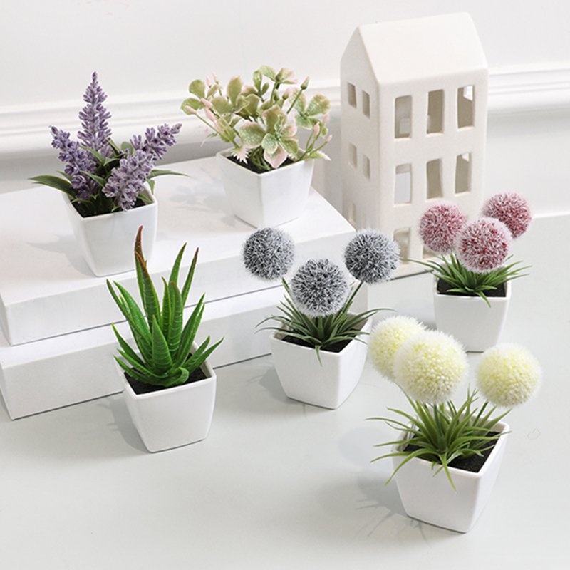 1SET (6PC) Mini Artificial Pla - Home Decor Store review and price