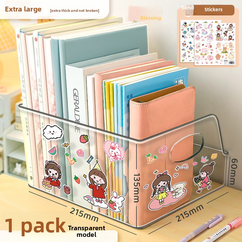 Acrylic Transparent Bookshelf  - Aesthetic Bookend review and price