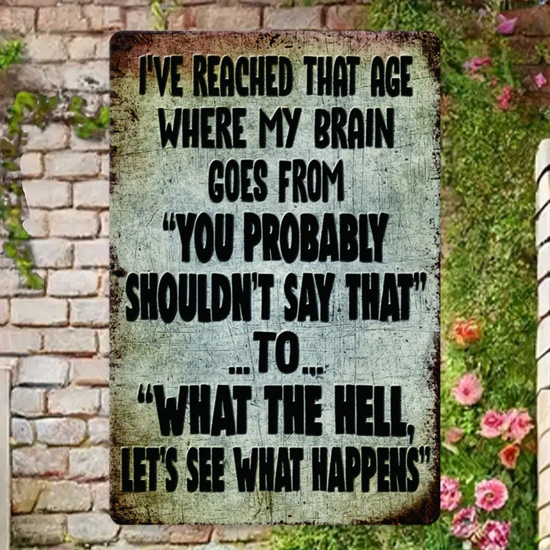 Funny Sarcastic Quote, Rustic  - Home Decor Quotes Ideas review and price
