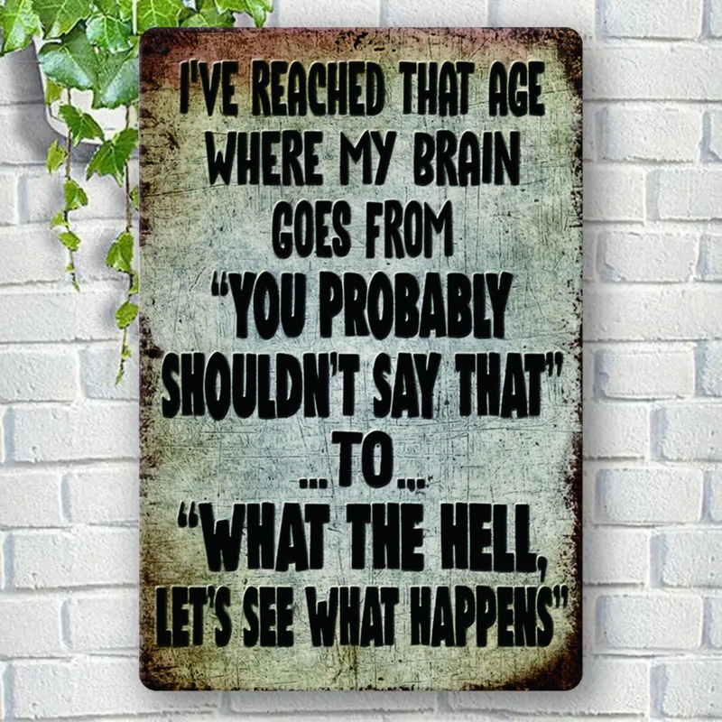 Funny Sarcastic Quote, Rustic  - Home Decor Quotes Ideas review and price