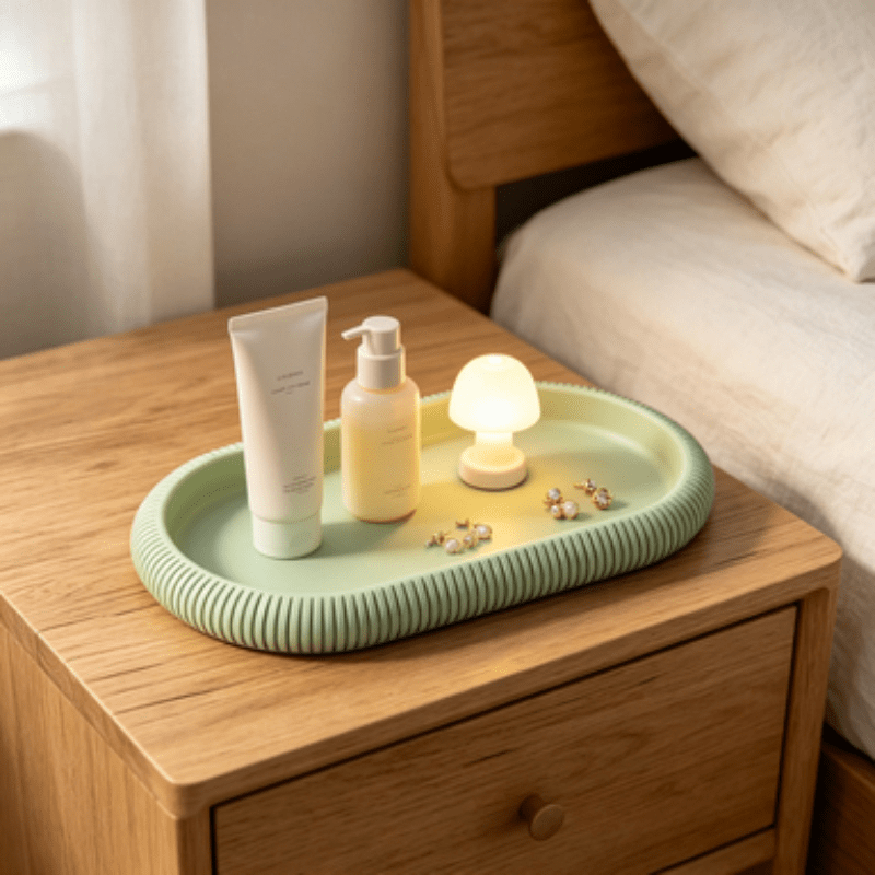 Oval Storage Tray Decorative O - Vanity Home Decor review and price