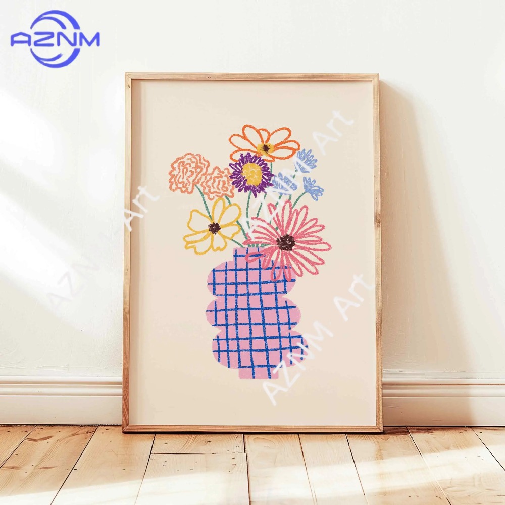 1/3pcs Abstract Flower Vase Pa - Home Decor Vase With Flowers review and price