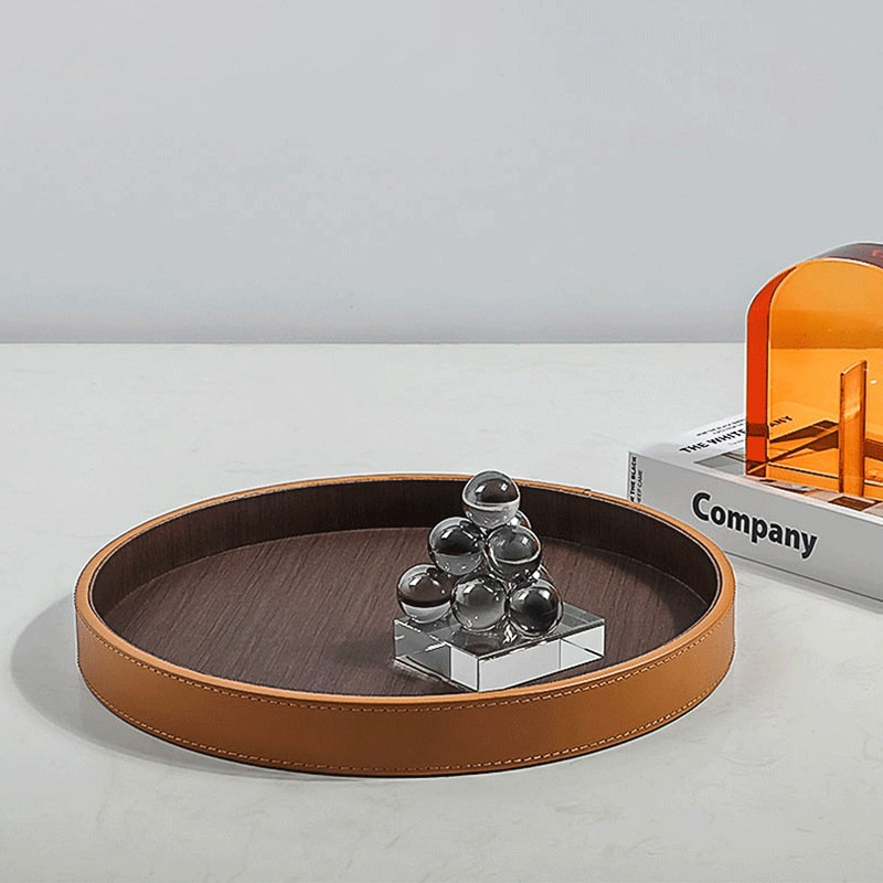 Modern Leather Tray Jewelry Or - Vanity Home Decor review and price