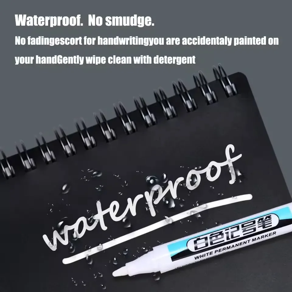 0.7/1.0/2.5MM White Permanent  - Canvas Painting review and price
