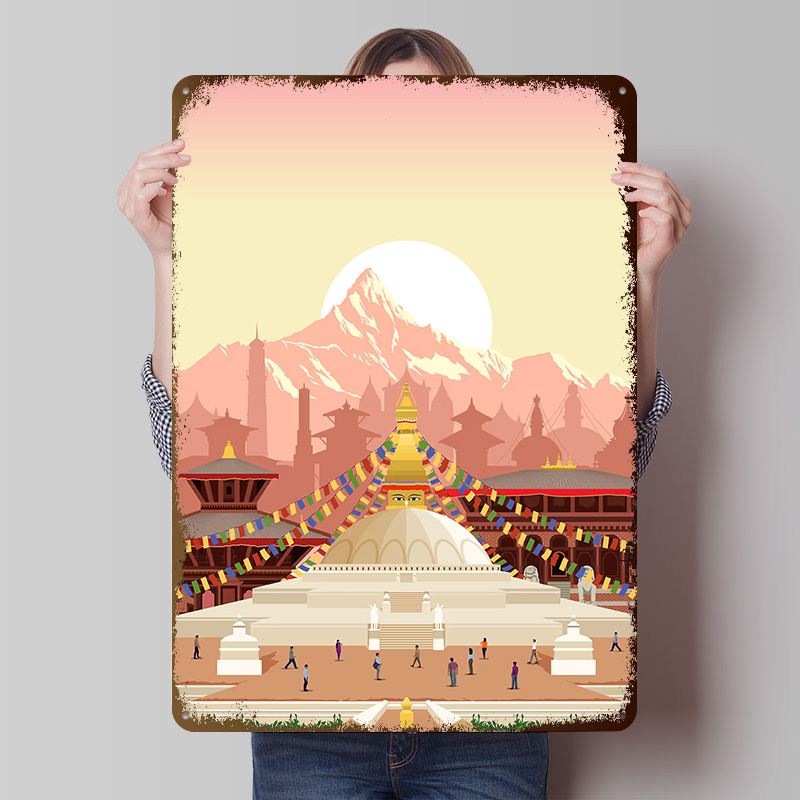 Kathmandu Travel Print Printin - Home Decor Kathmandu review and price