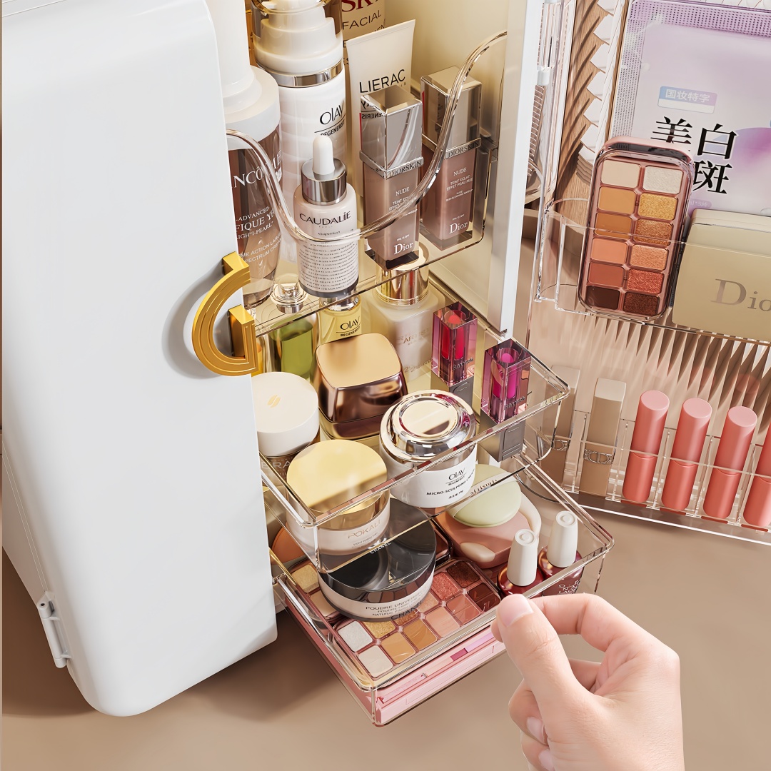 Large Capacity Acrylic Makeup  - Vanity Home Decor review and price