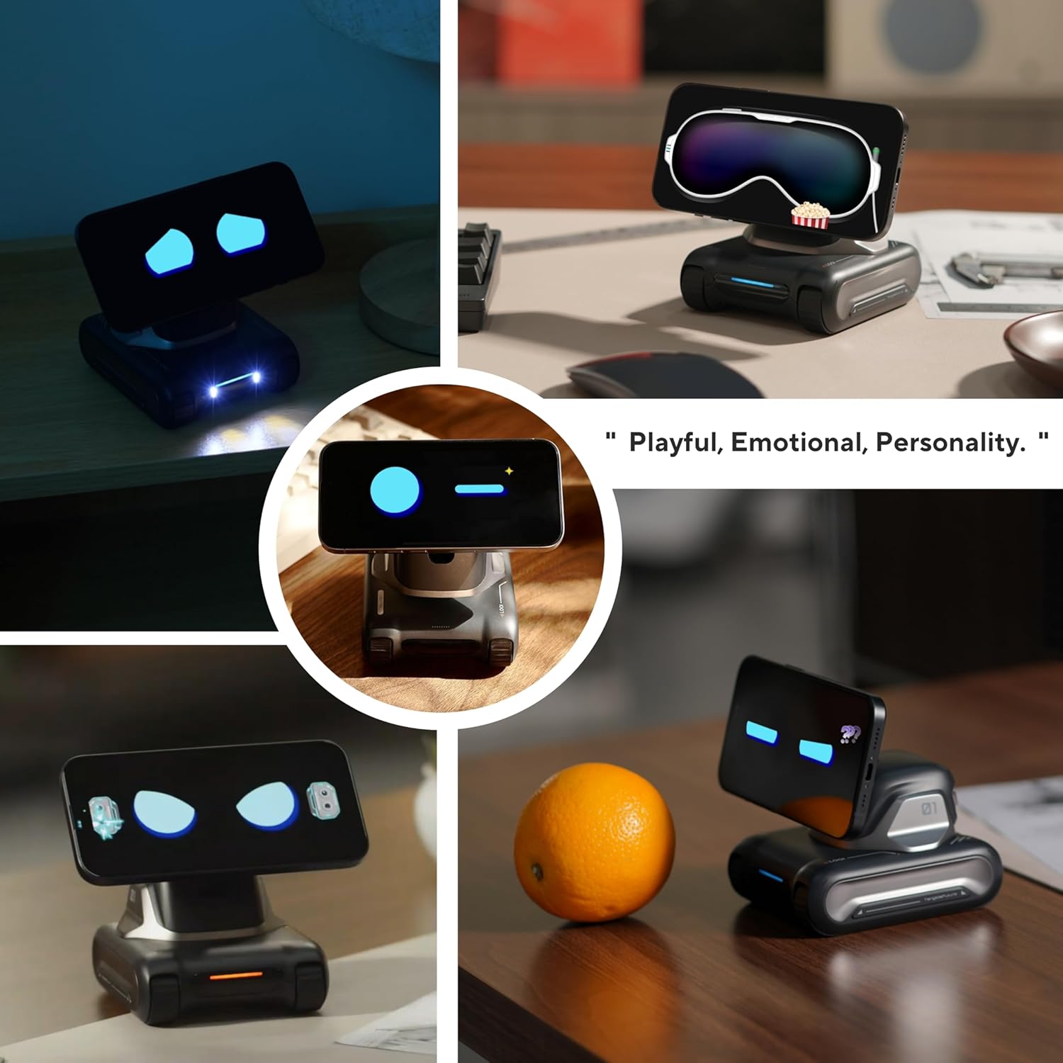 LOOI Smart Desktop Robot | AI  - Home Decor Ai review and price