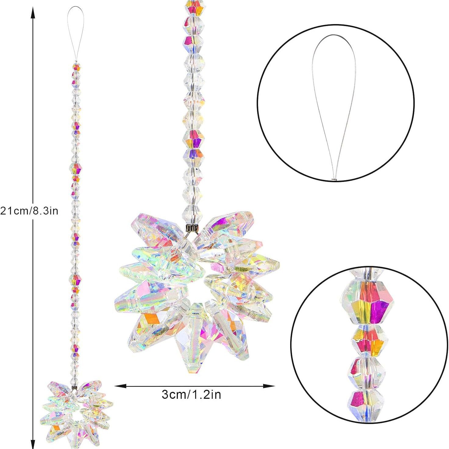 Star Crystal Sun Catcher Hangi - Crystal Sun Catcher review and price
