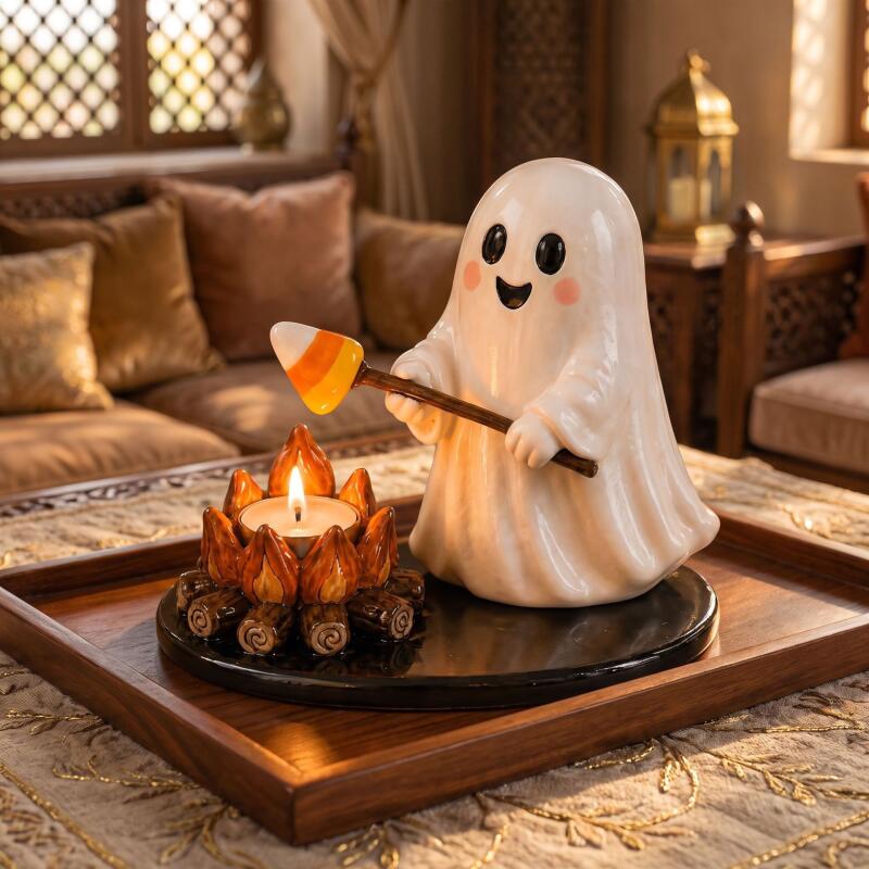Halloween Ceramic Candle Holde - Home Decor Halloween review and price