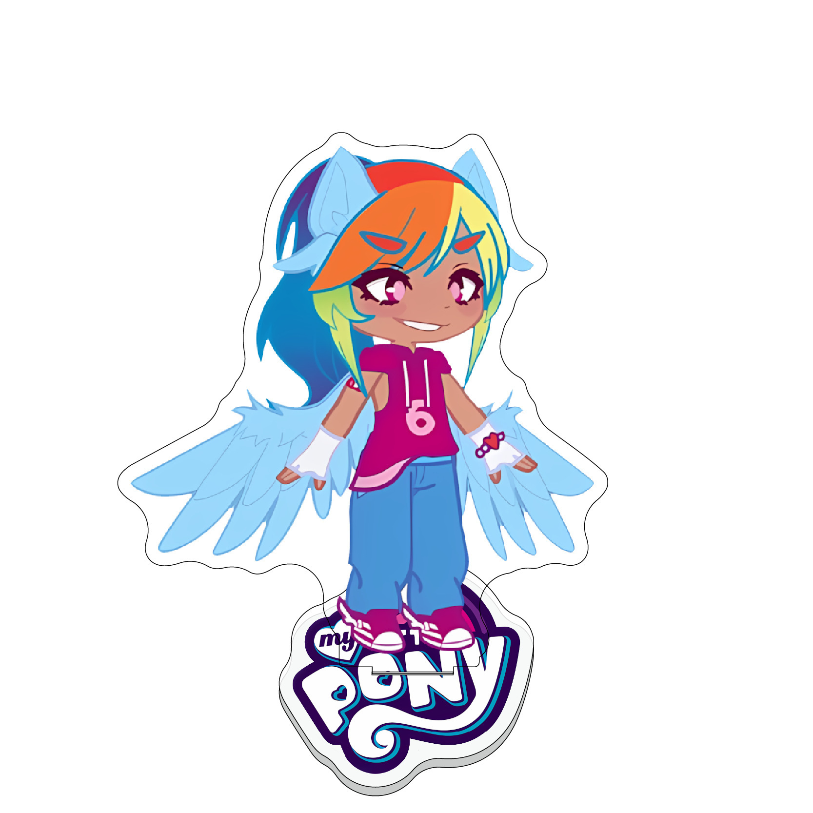 Cute Pony Fantasy Acrylic Stan - Home Decor Lovely Home review and price