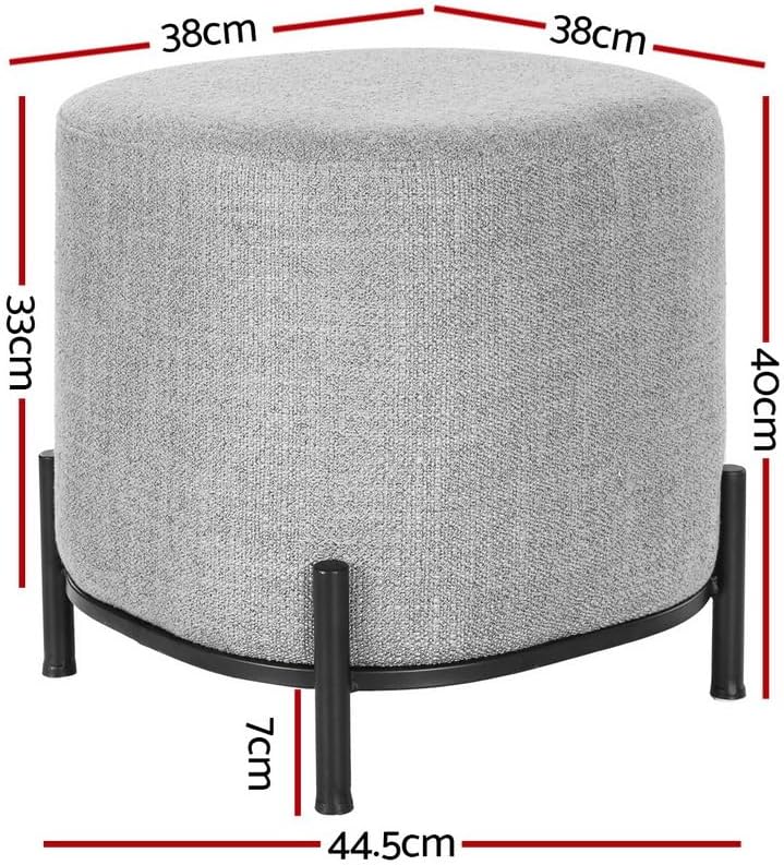 **/Ottoman, Round Footstool Lo - Vanity Home Decor review and price