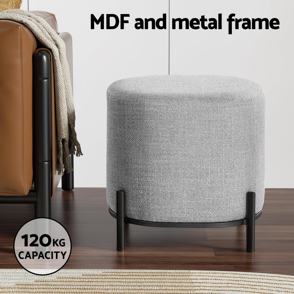 **/Ottoman, Round Footstool Lo - Vanity Home Decor review and price