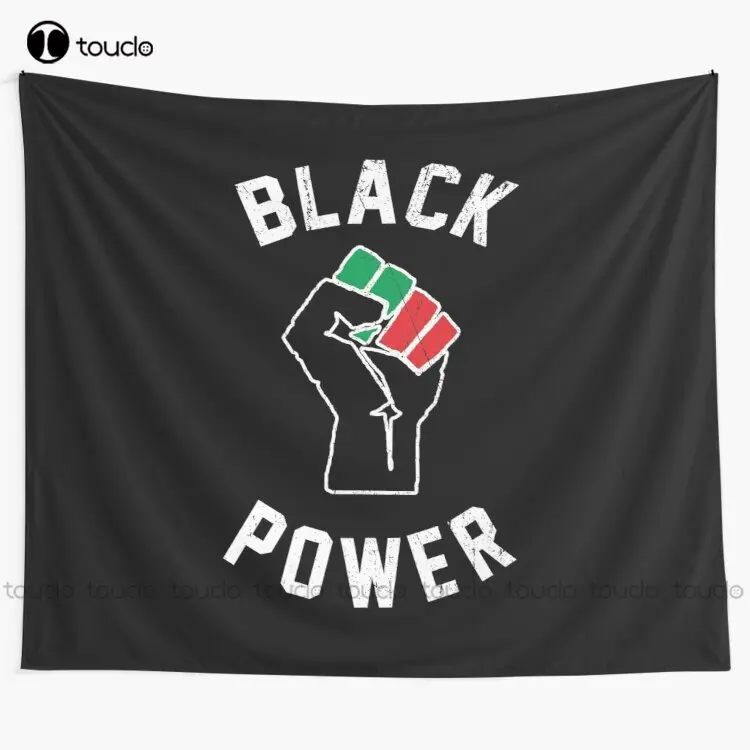Black Power Fist Tapestry Tape - Home Decor Website review and price