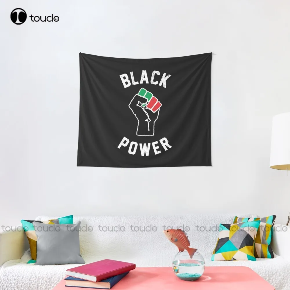 Black Power Fist Tapestry Tape - Home Decor Website review and price