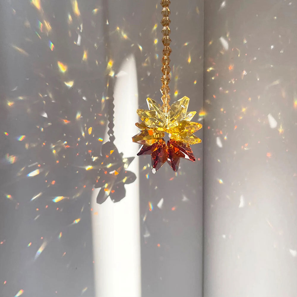 1 Piece of Shiny Glass Sun Cat - Crystal Sun Catcher review and price