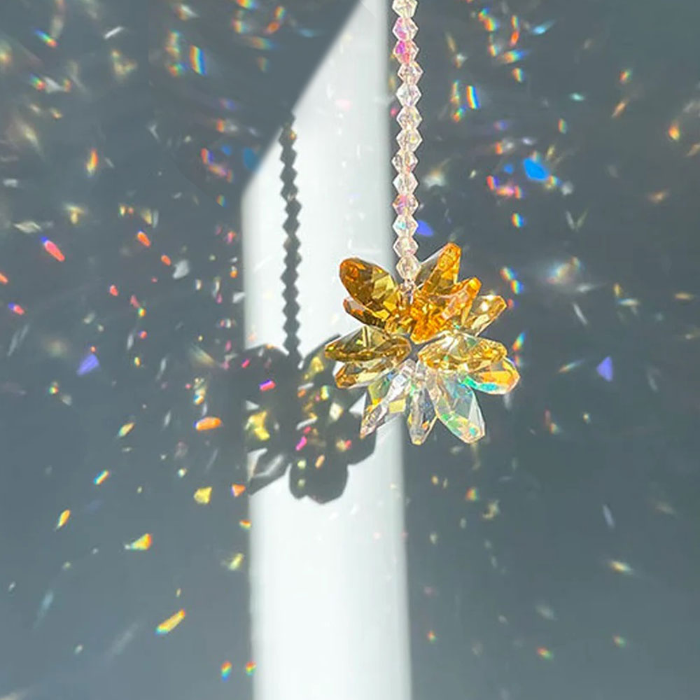 1 Piece of Shiny Glass Sun Cat - Crystal Sun Catcher review and price