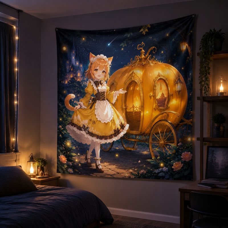 VIKAMA Halloween Cat Maid Anim - Home Decor Halloween review and price