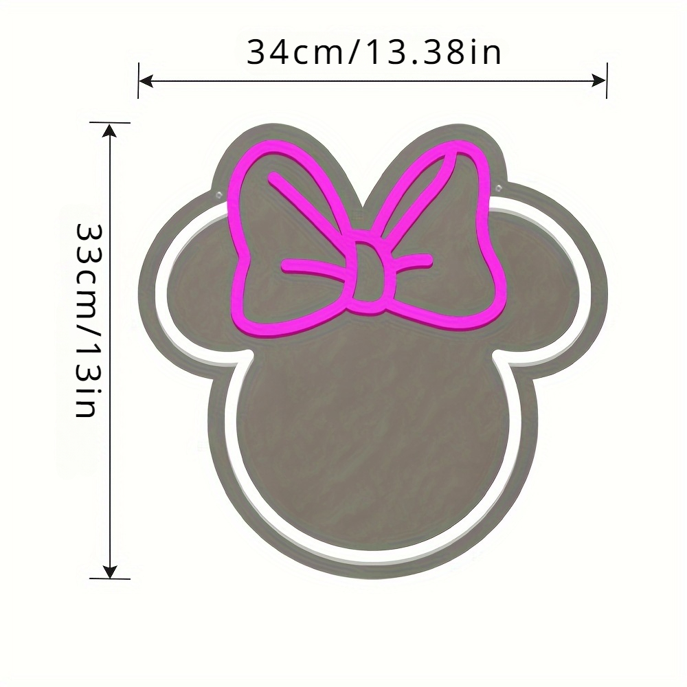 Disney Minnie Mouse LED Neon S - Home Decor Disney review and price