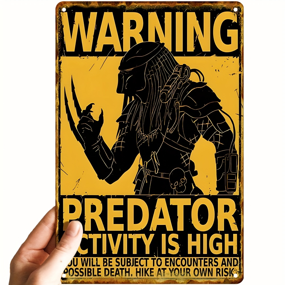 Vintage Predator-Themed Alumin - Home Decor Theme review and price