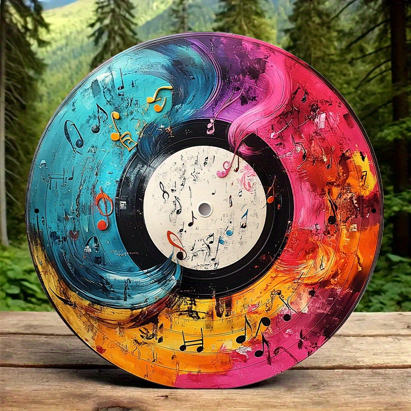 12-Inch Vibrant Vinyl Record A - Home Decor Theme review and price