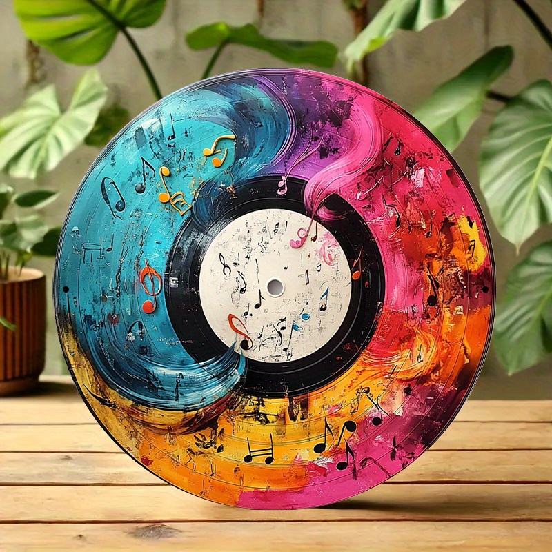 12-Inch Vibrant Vinyl Record A - Home Decor Theme review and price