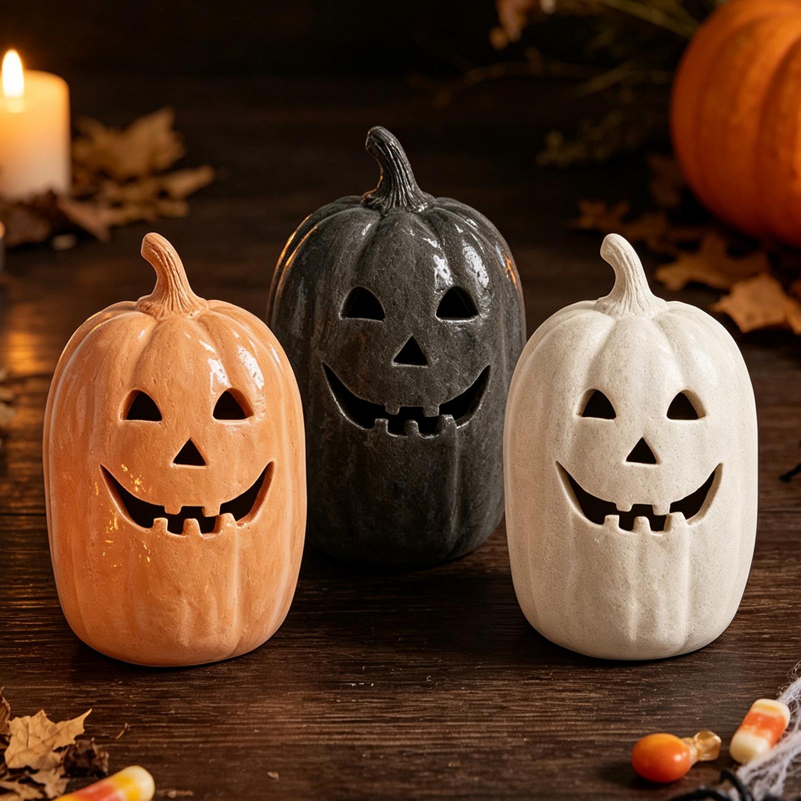 Halloween Pumpkins Crafts Resi - Home Decor Halloween review and price