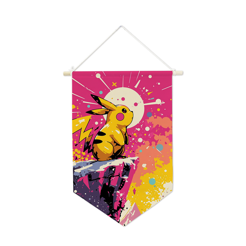 Pokemons Hanging Cloth Anime P - Home Decor Unique Items review and price