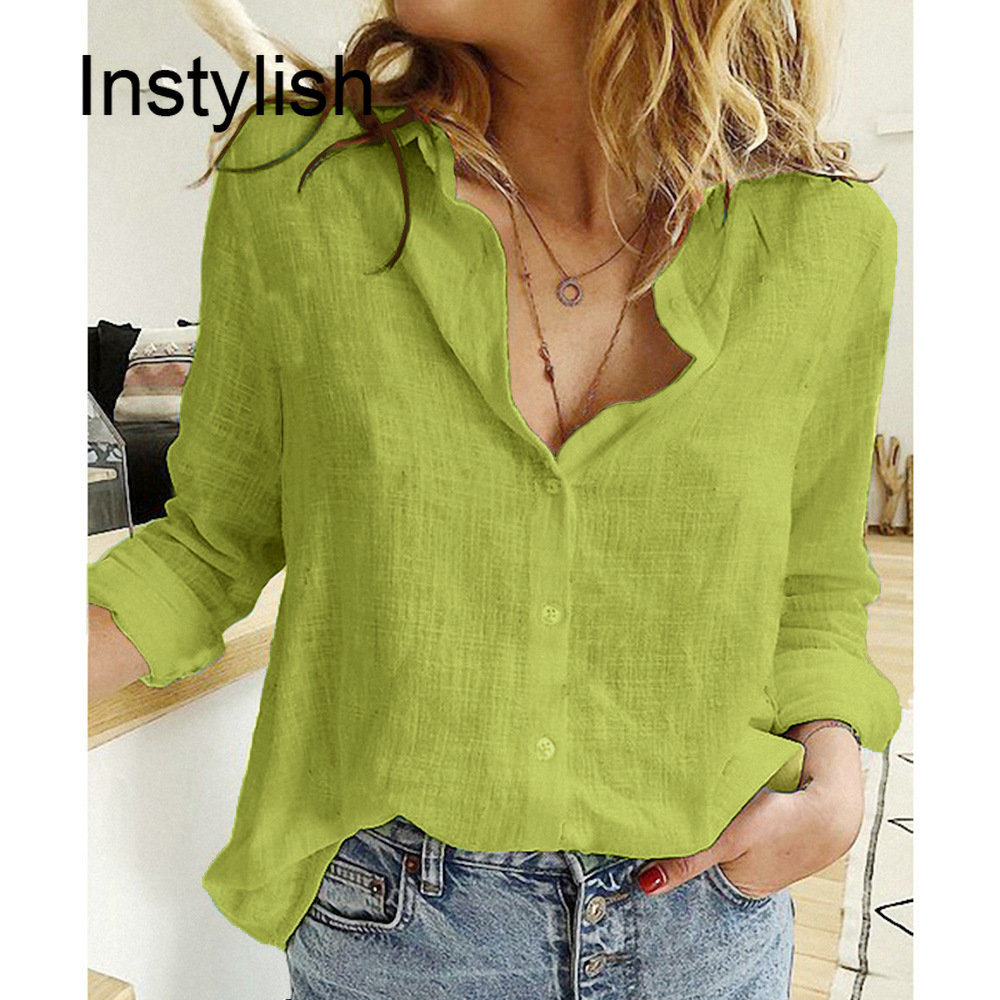 Women Casual Long Sleeve Cotto - Home Decor Zara review and price