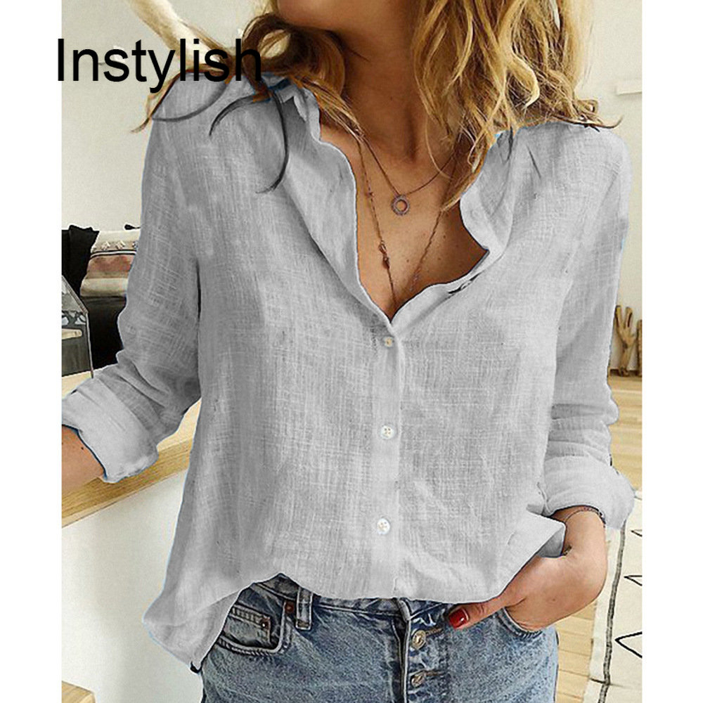 Women Casual Long Sleeve Cotto - Home Decor Zara review and price