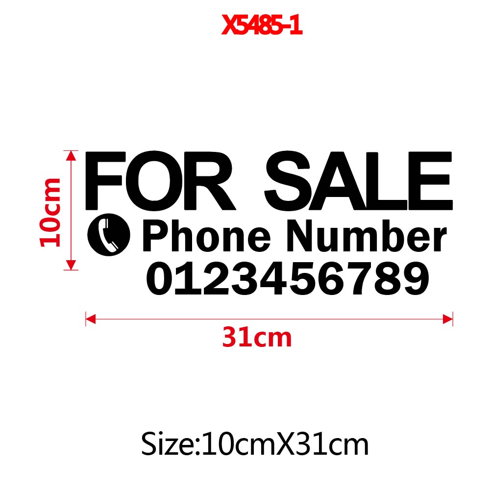 1pc Funny Custom Text with num - Home Decor Sticker review and price