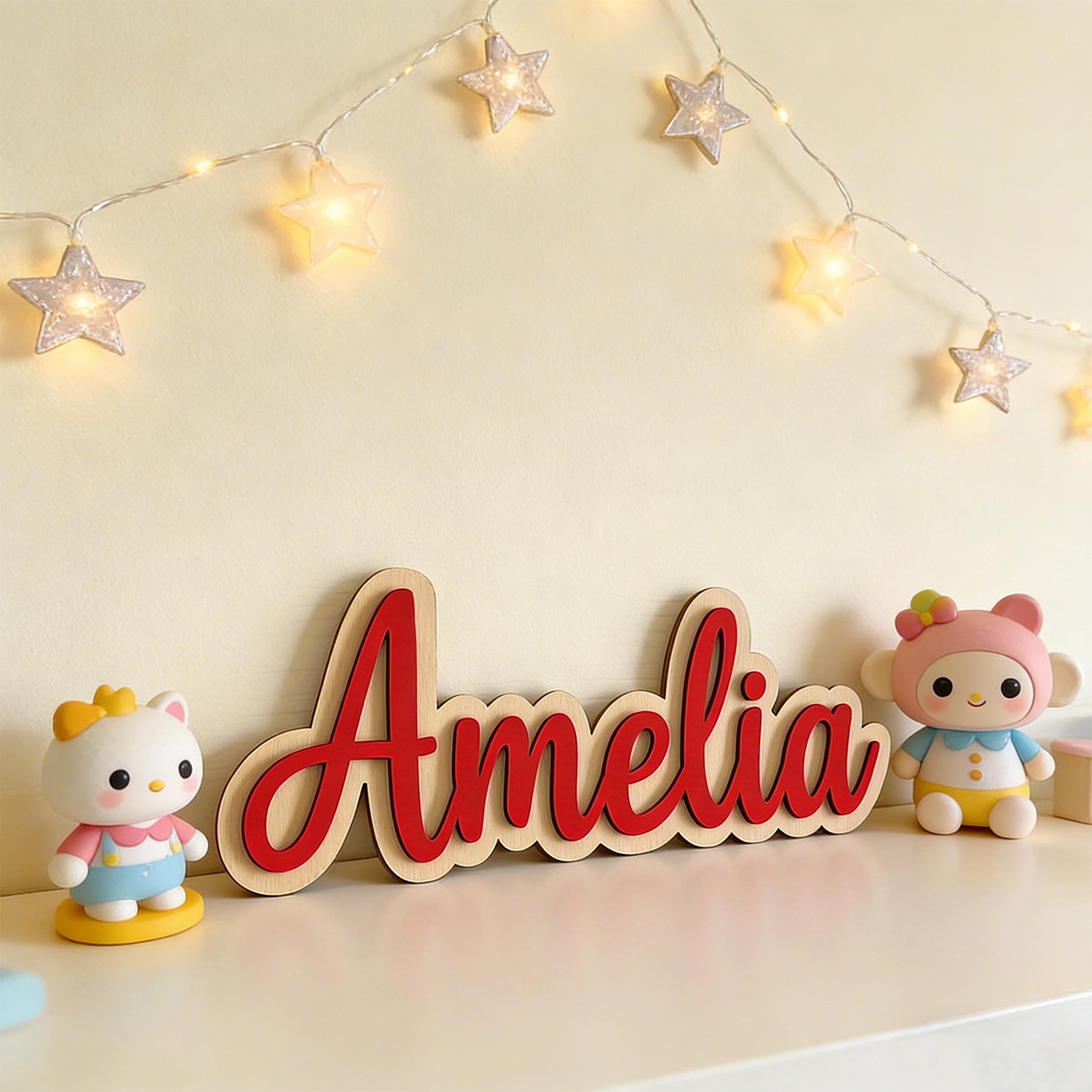 1pc Customized Double-layer Wo - Home Decor Halloween review and price