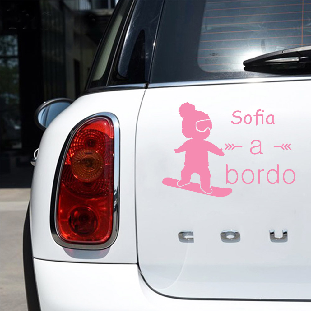 1pc Vinyl baby a bordo colorfu - Home Decor Sticker review and price